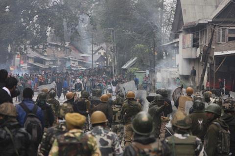 Amid clashes, Anantnag district shuts against Zahid’s death